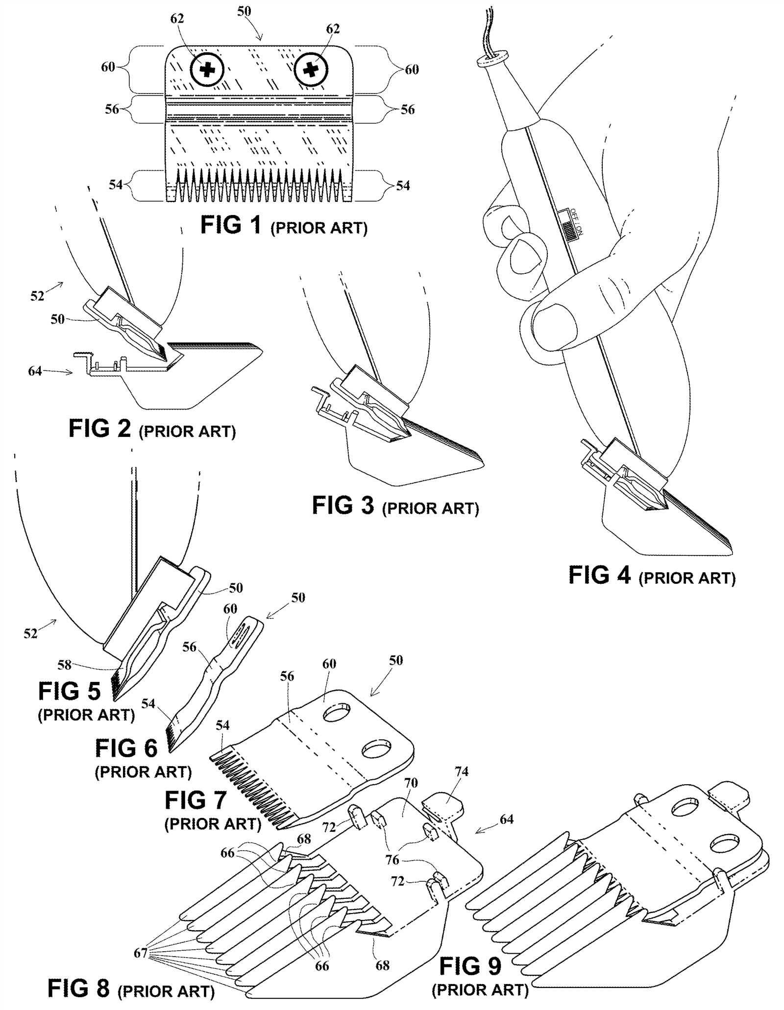 clipper parts diagram