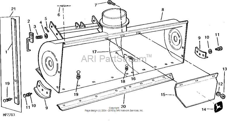 john deere model 49 snowblower parts diagram