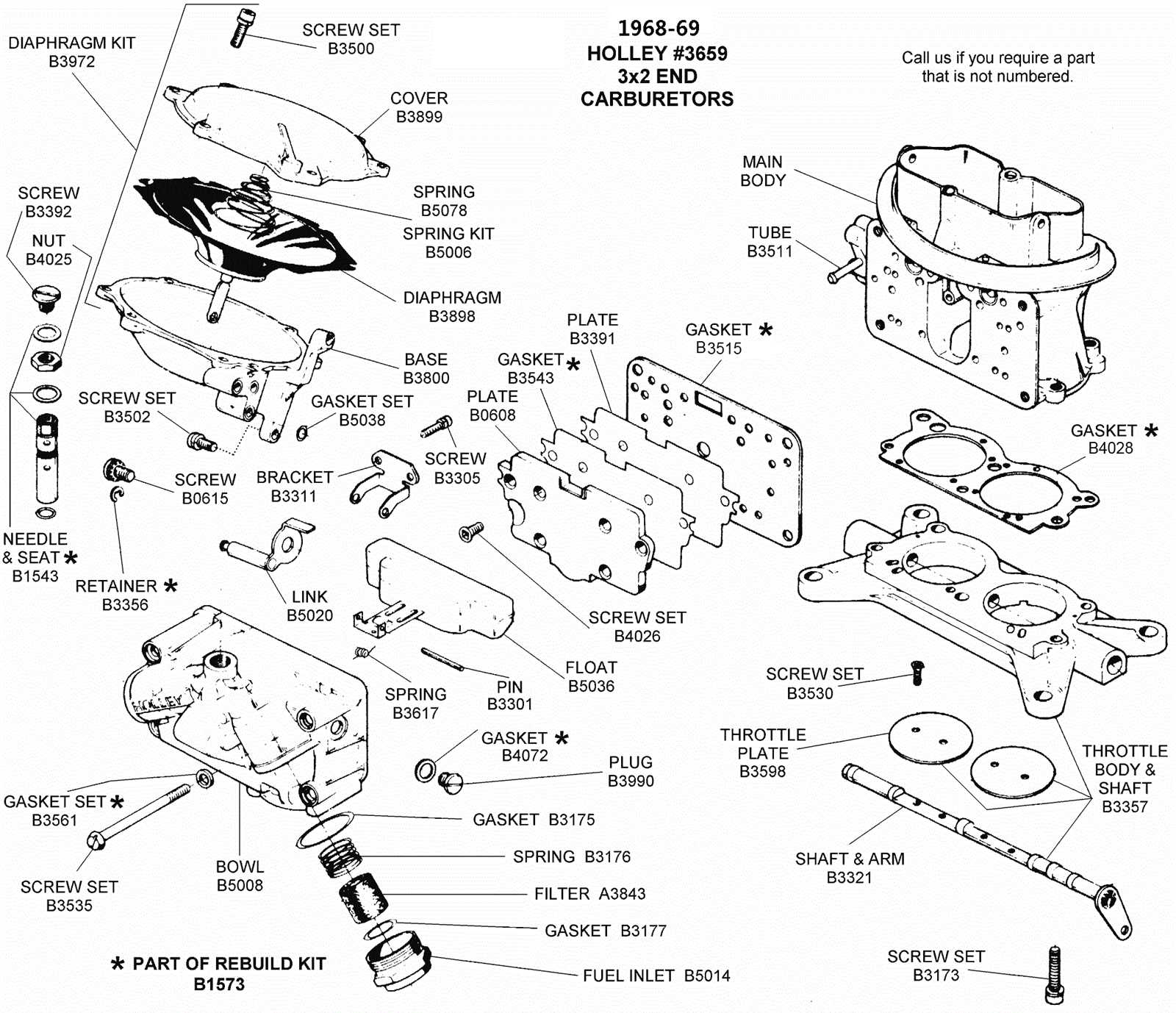 holley carburetor parts diagram