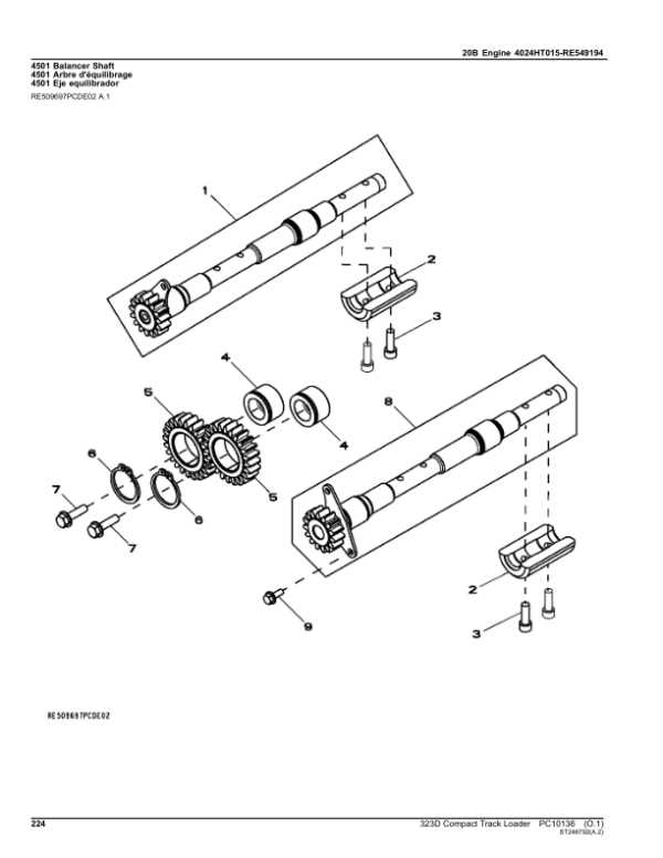 john deere steering parts diagram