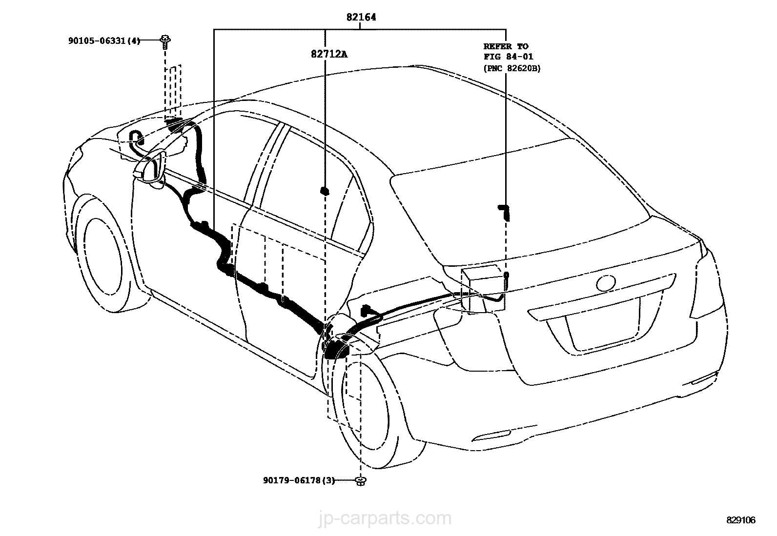 2009 toyota corolla body parts diagram