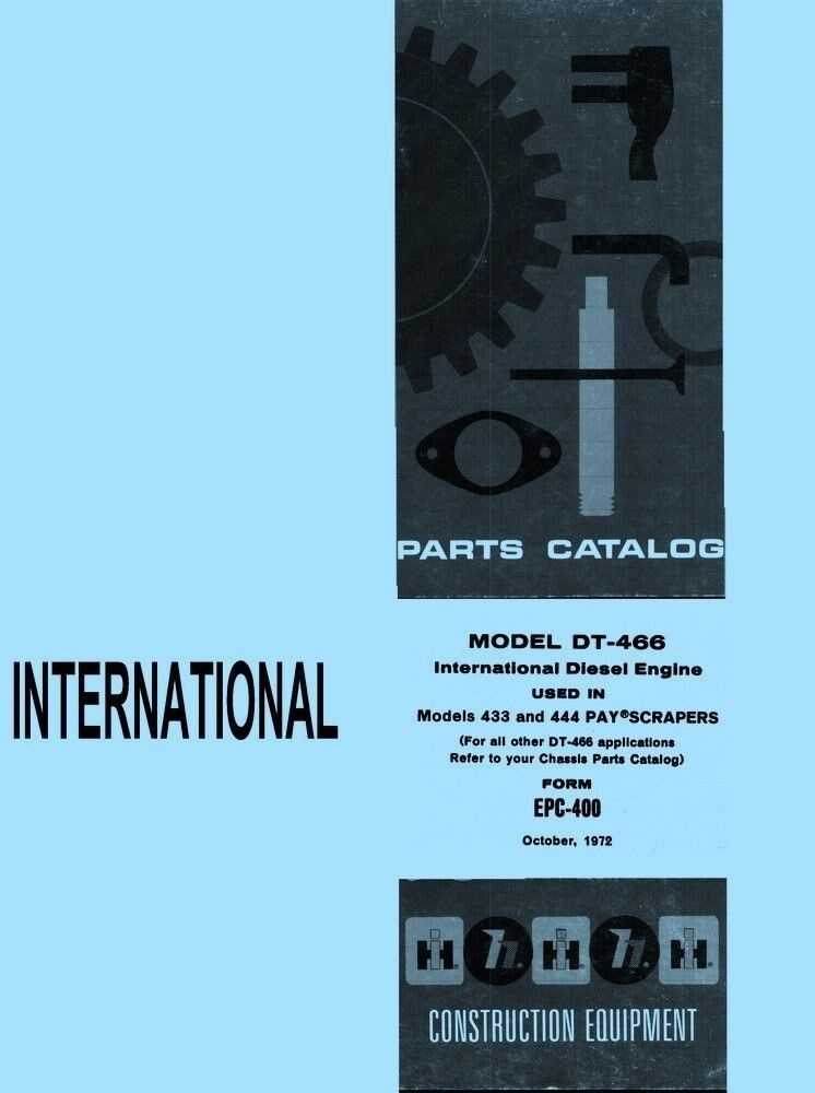 dt466e parts diagram