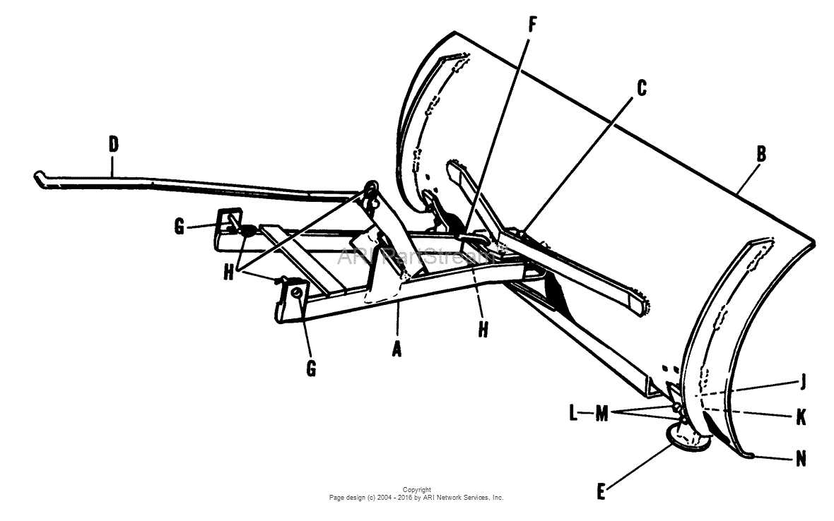 john deere snow plow parts diagram