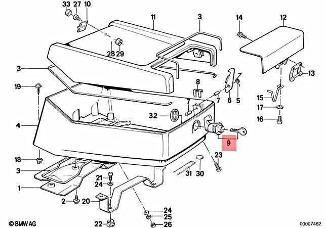 harley saddlebag parts diagram