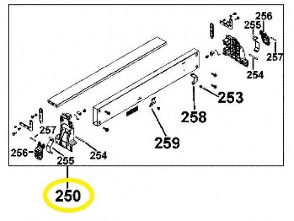 dewalt dw745 parts diagram