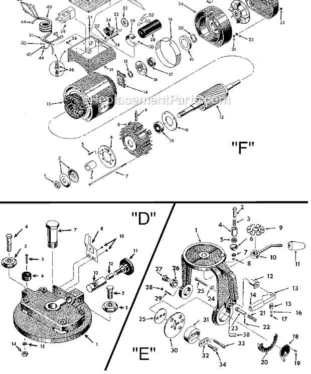 dewalt radial arm saw parts diagram