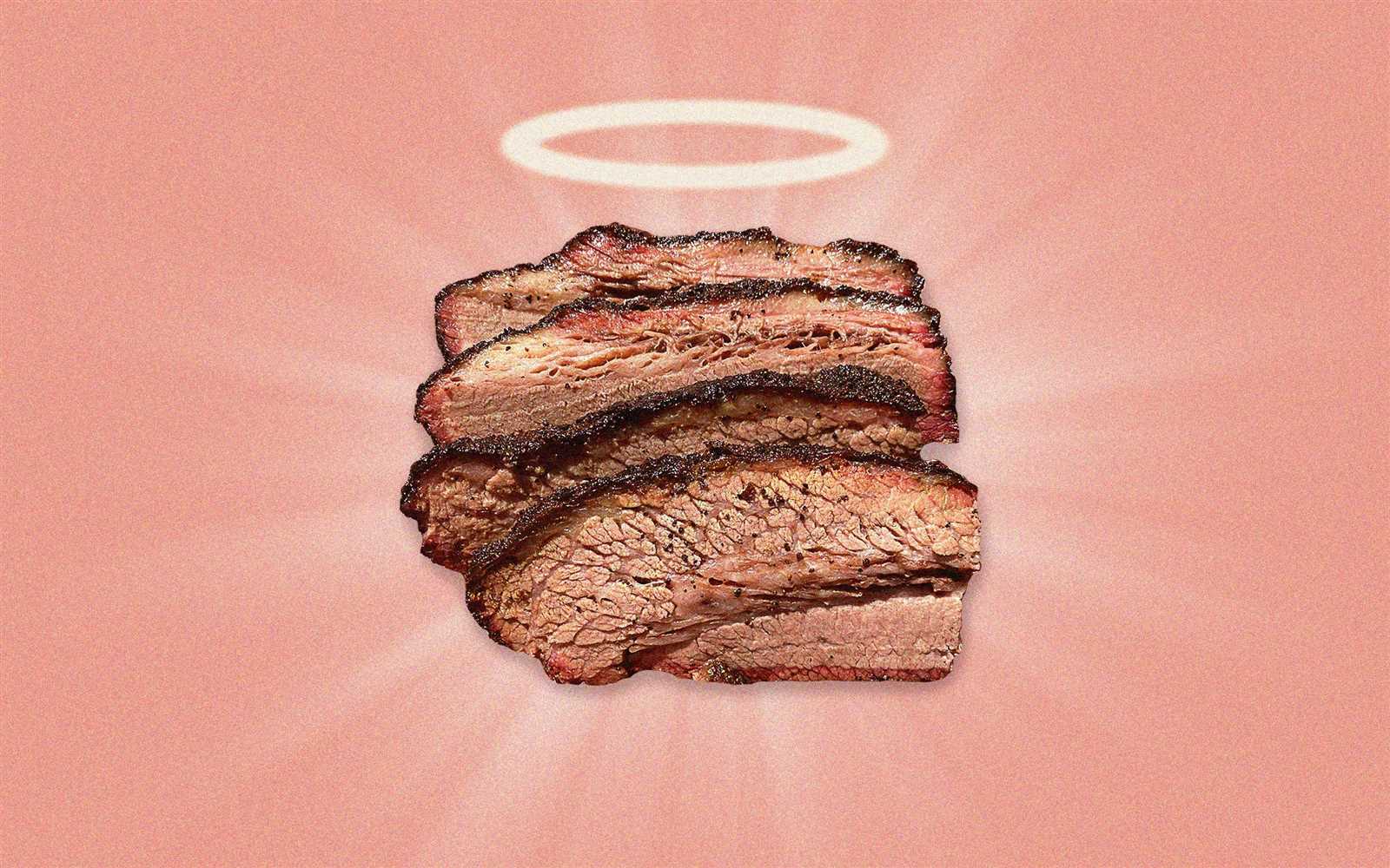 parts of a brisket diagram