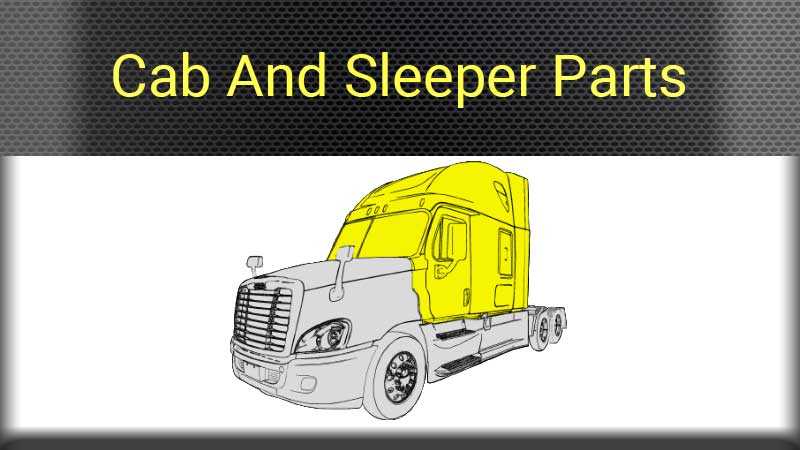 freightliner cascadia parts diagram