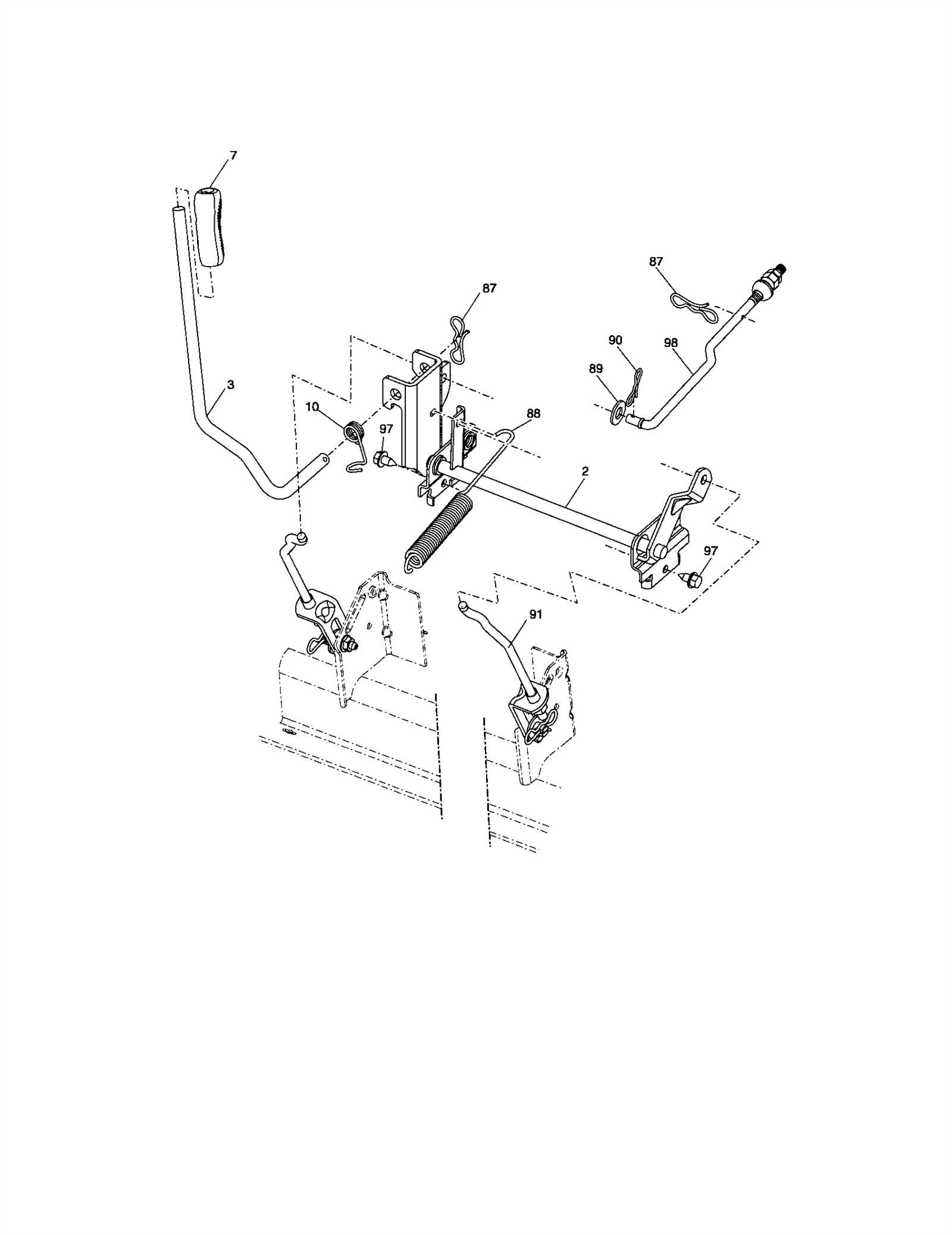 craftsman dls 3500 parts diagram