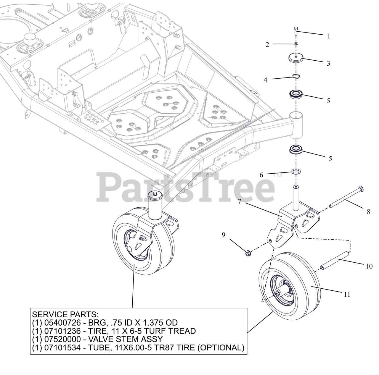 ariens zero turn parts diagram