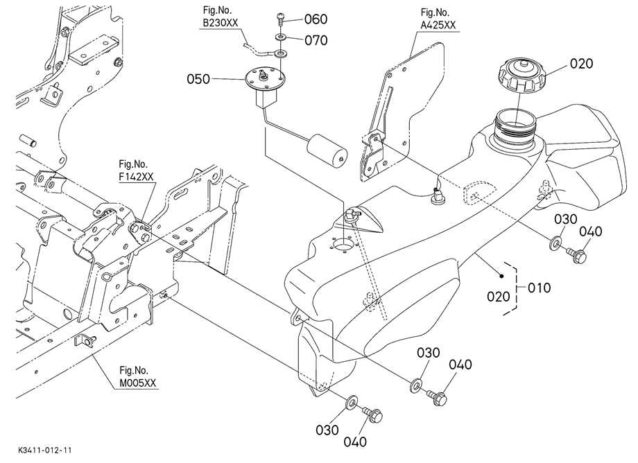 kubota zd1021 parts diagram