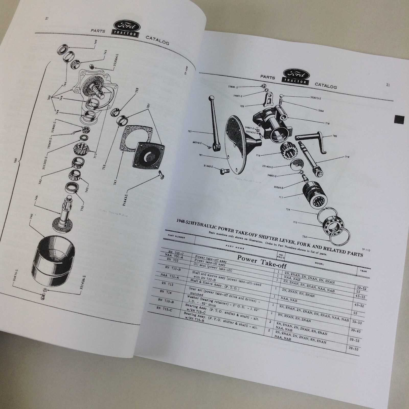 ford naa tractor parts diagram