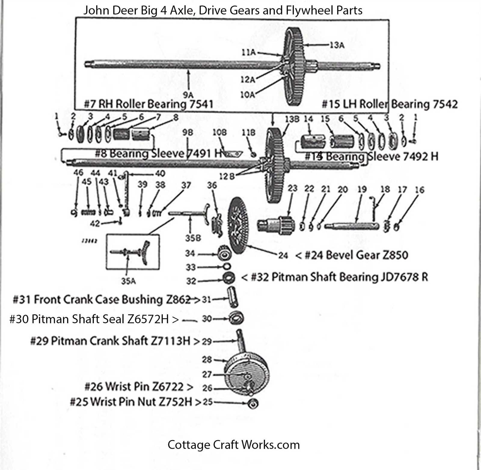 jd parts diagram