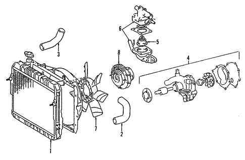 1989 toyota pickup parts diagram