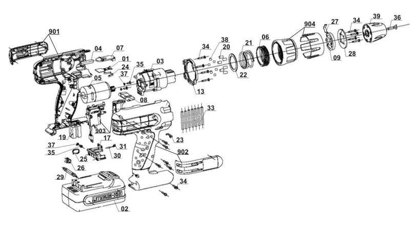 hilti sid 18 a parts diagram