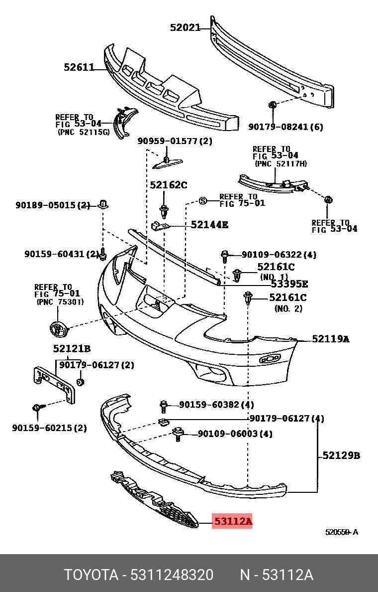 lexus rx 350 body parts diagram