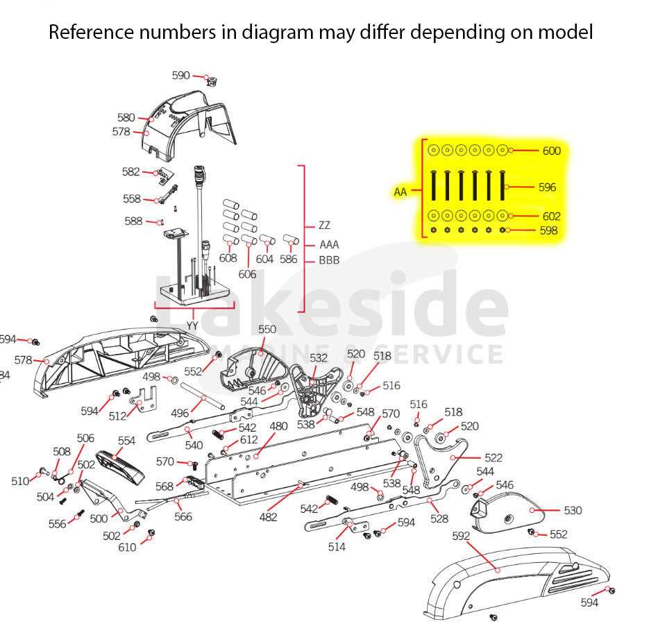 motorguide tour pro parts diagram