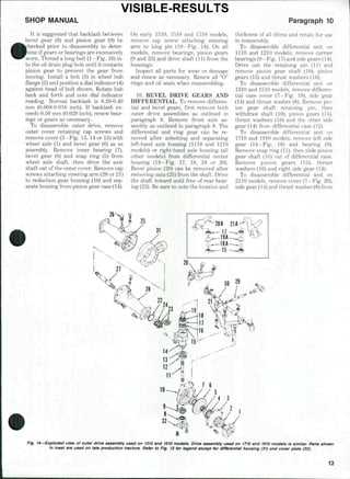 ford 1210 parts diagram