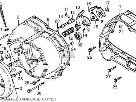 honda big red parts diagram