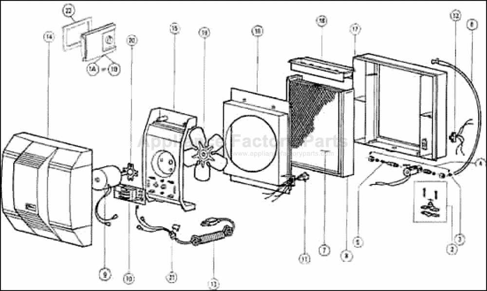 aprilaire 700 parts diagram