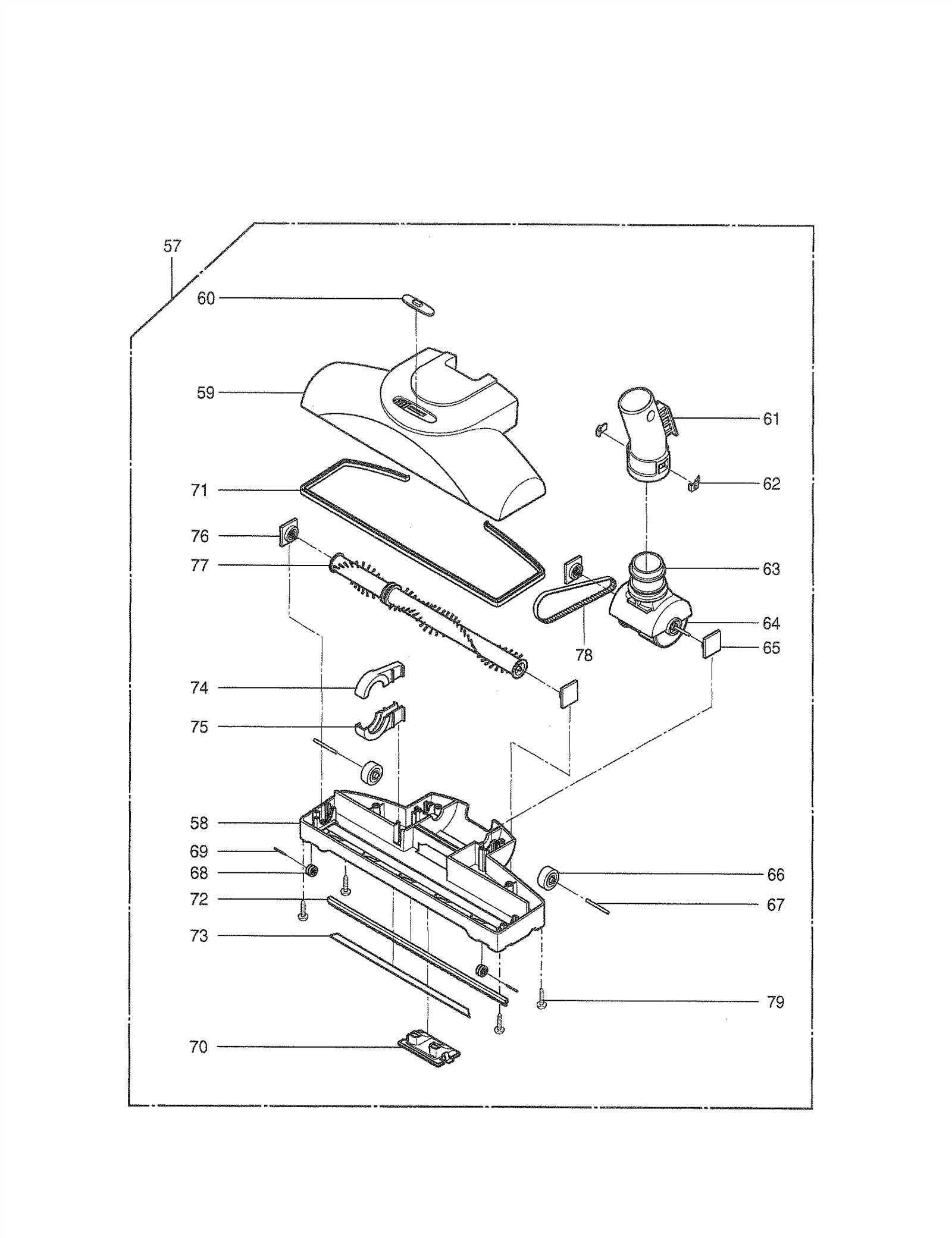 kirby vacuum parts diagram