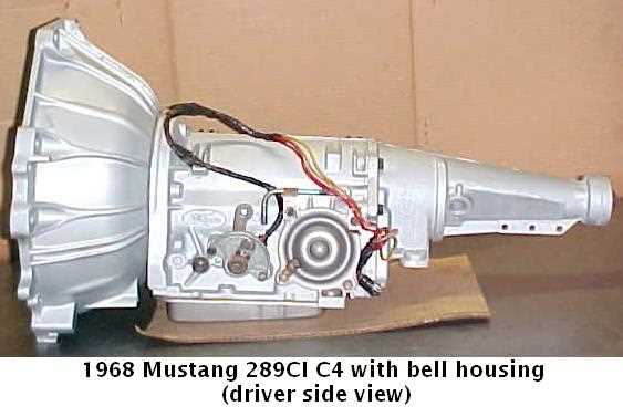 ford c4 transmission parts diagram