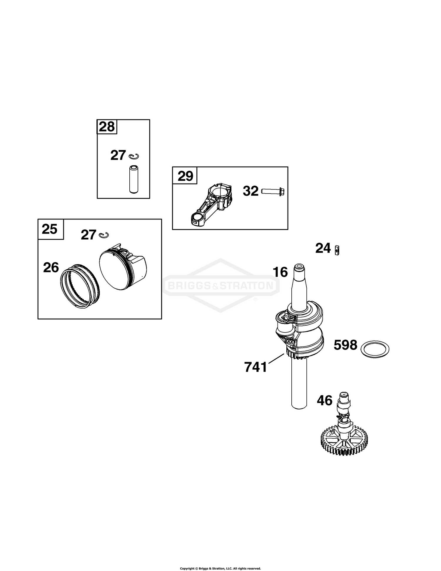 briggs & stratton 625ex parts diagram