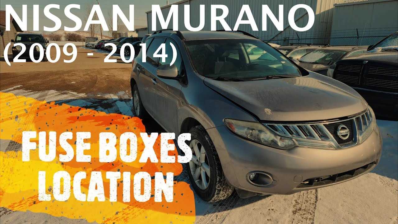 2011 nissan murano parts diagram