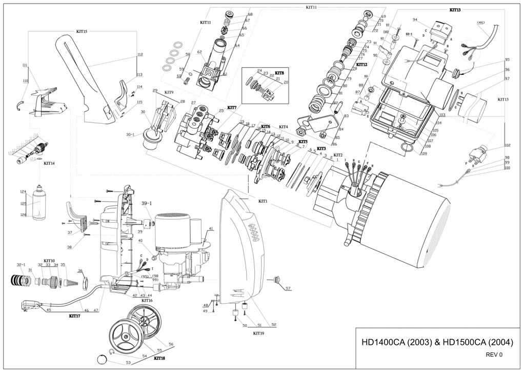 2000 psi simoniz pressure washer parts diagram