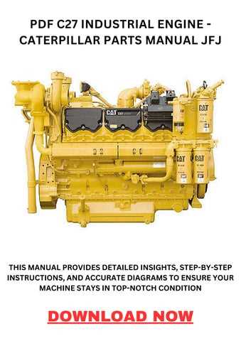 caterpillar engine parts diagram