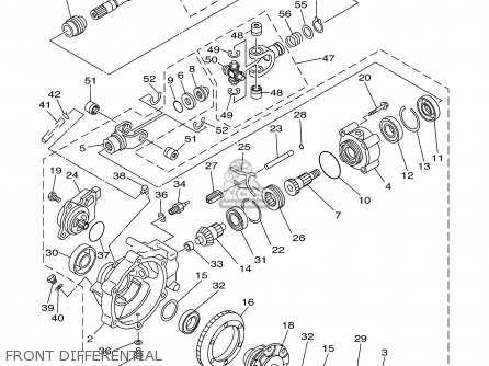 2001 yamaha grizzly 600 parts diagram