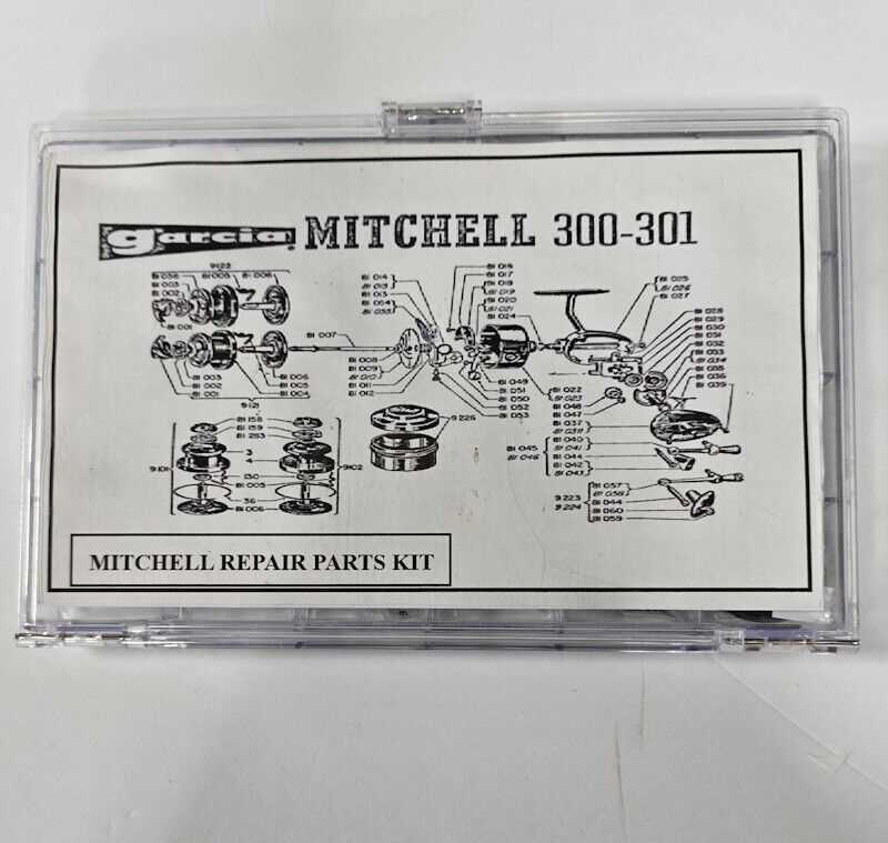 mitchell 300x reel parts diagram