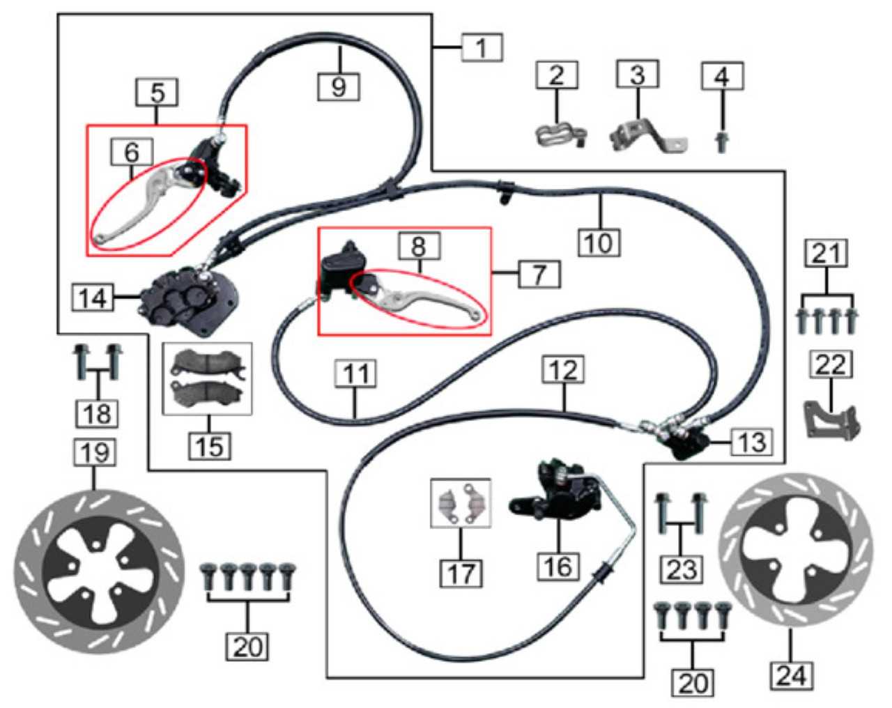 e61 parts diagram