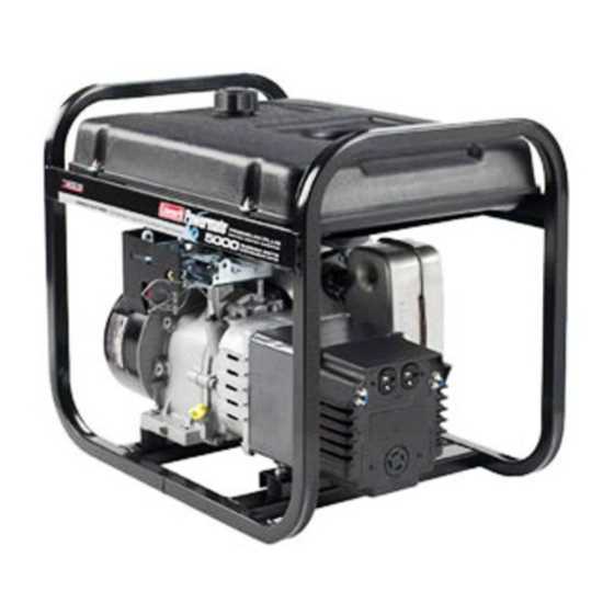 coleman generator parts diagram