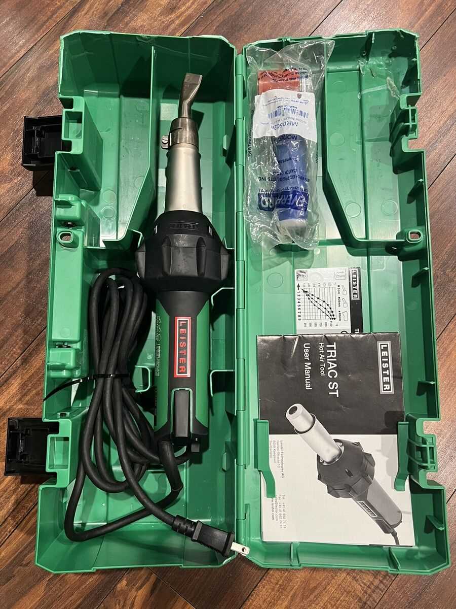 leister triac st parts diagram