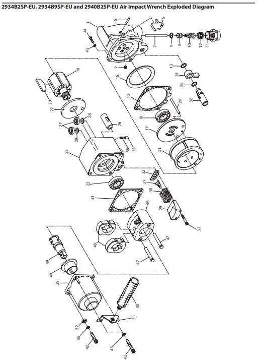 ingersoll rand titanium 1 2 impact parts diagram