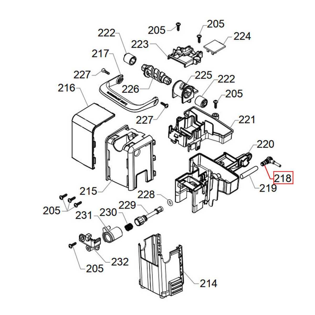 keurig k compact parts diagram