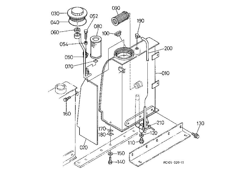 kubota kx61 2 parts diagram