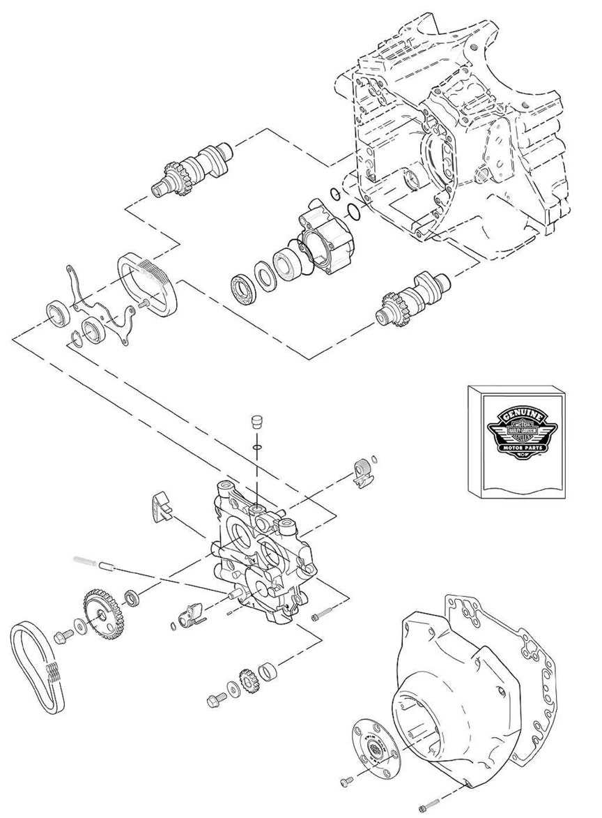 harley motor parts diagram