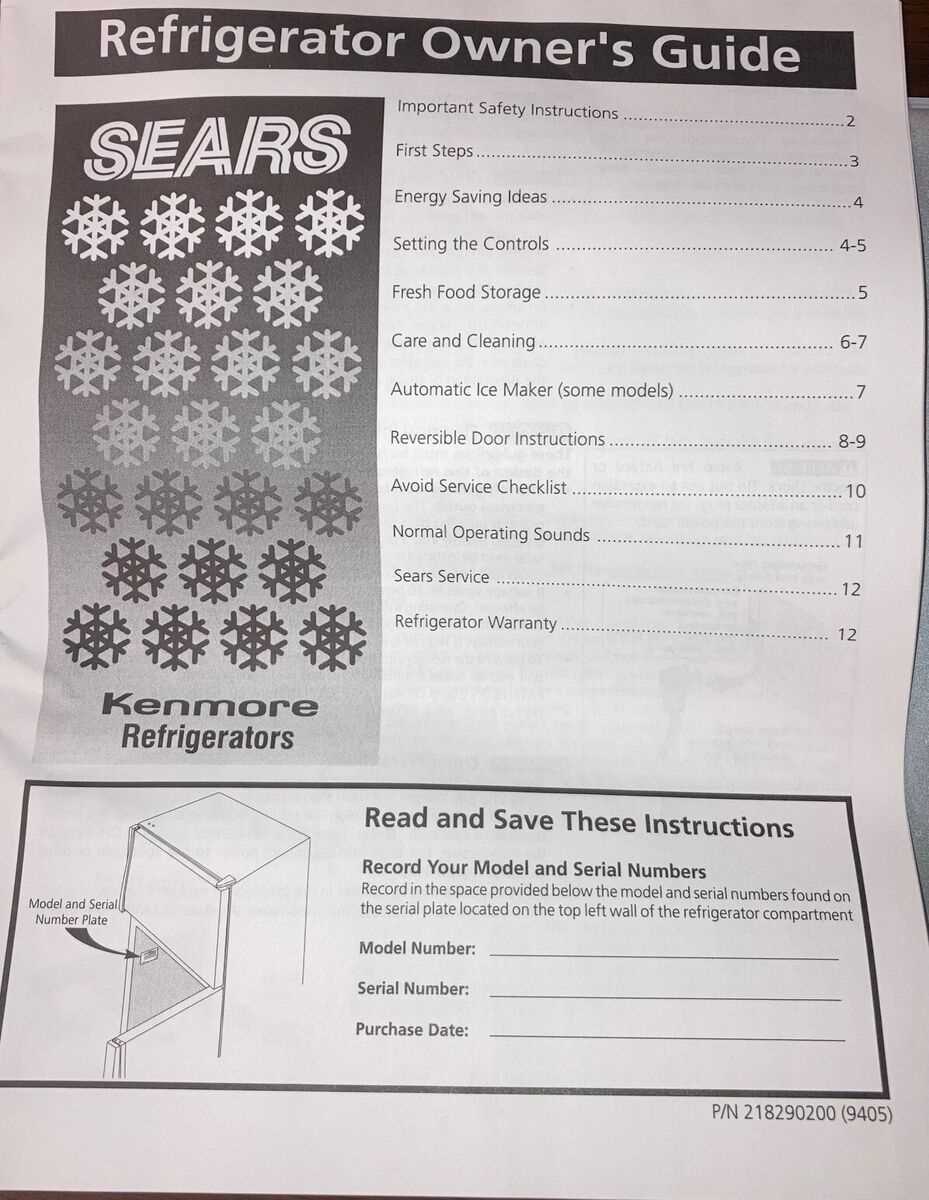 kenmore freezer model 253 parts diagram