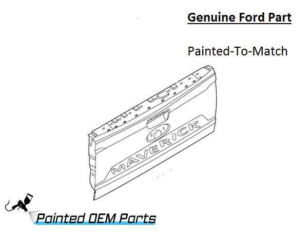 ford maverick parts diagram