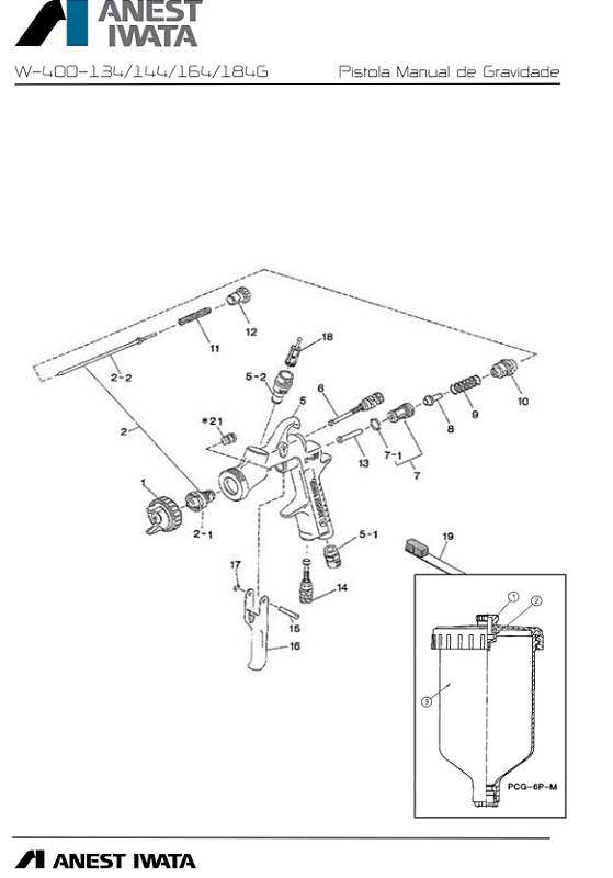 iwata lph400 parts diagram