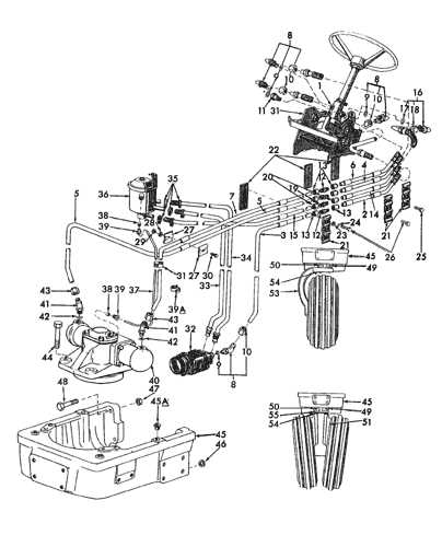 ford 5000 tractor parts diagram