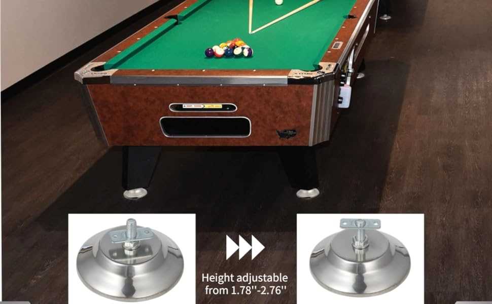 dynamo pool table parts diagram