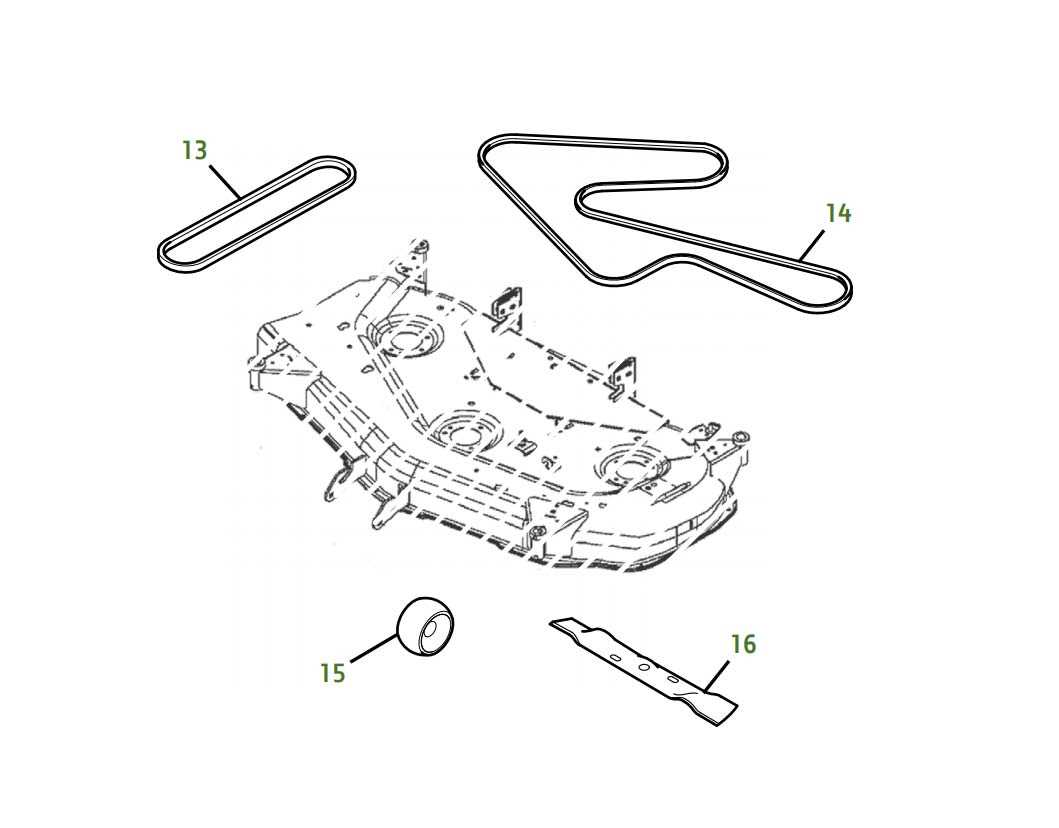 john deere 48c deck parts diagram