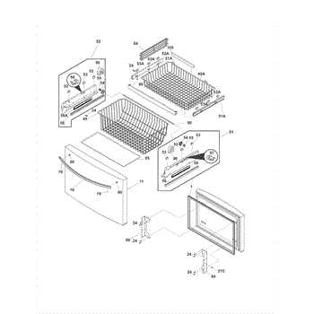 kenmore refrigerator model 253 parts diagram