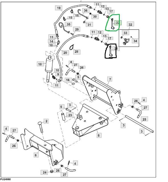 john deere x738 parts diagram