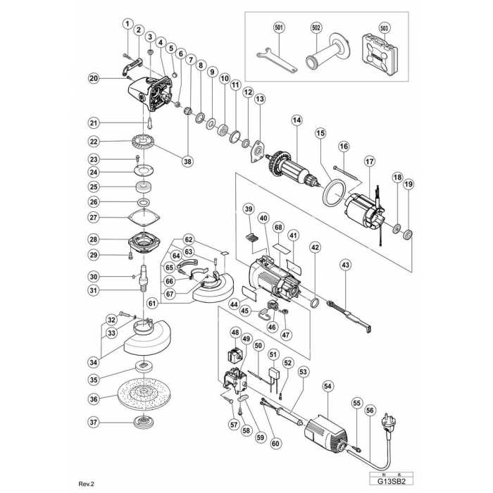 makita grinder parts diagram