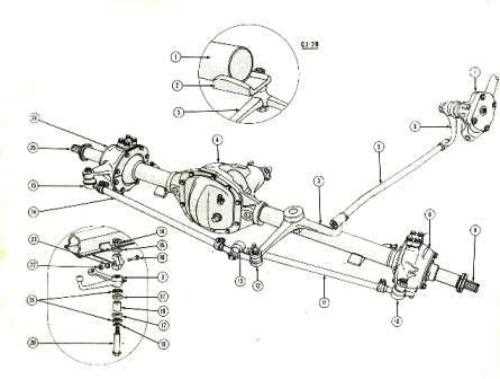 jeep yj steering parts diagram