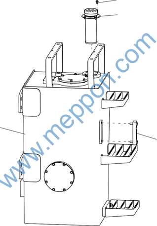 diagram dump truck body parts name